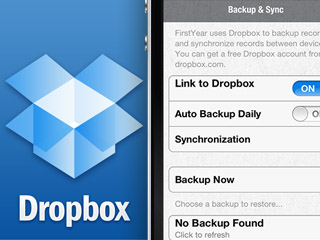 Easily back up records to online storage to enjoy peace of mind